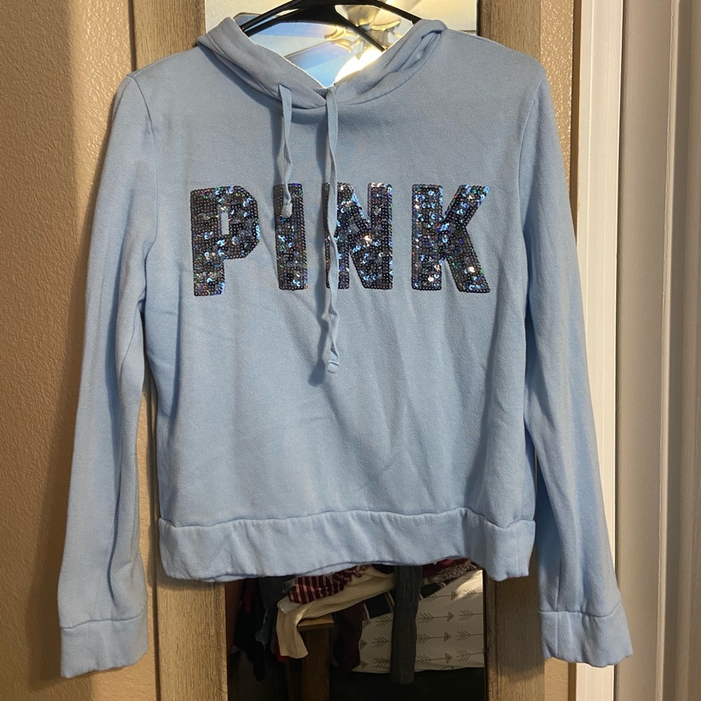blue sweater